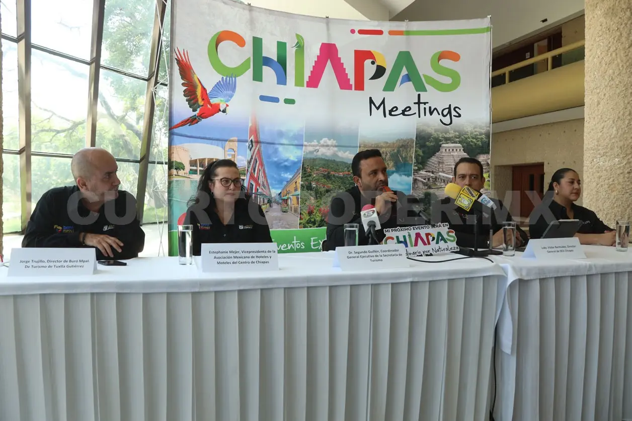 Se busca que Chiapas sea sede de congresos nacionales de diversos sectores. Carlos López / CP