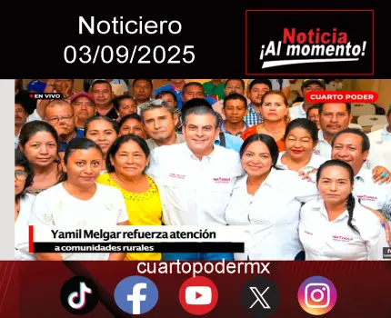 #Noticiero TVO #TuDiarioVivir con Adolfo Luján.