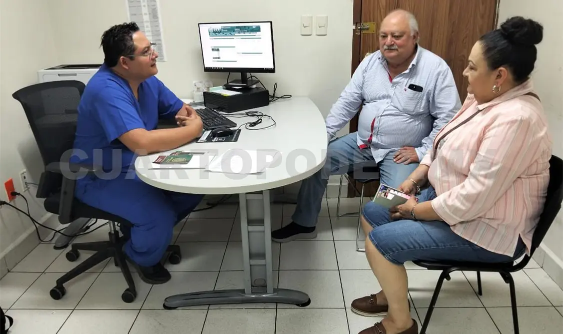 Se ofrecieron consultas en medicina interna, pediatría, traumatología y ginecología en hospitales de Tapachula y Tuxtla Gutiérrez. CP