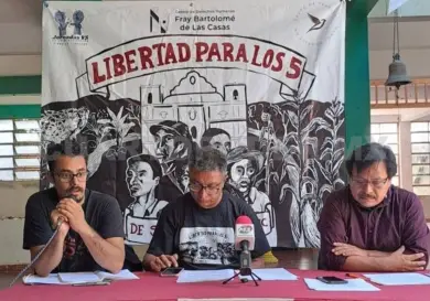 Insisten en la liberación de cinco tseltales: Frayba