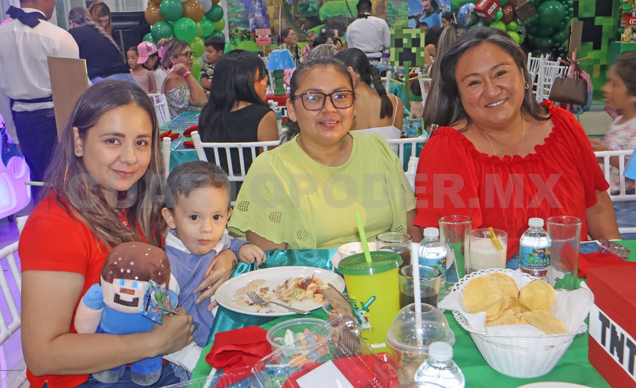 Emilio celebró en familia