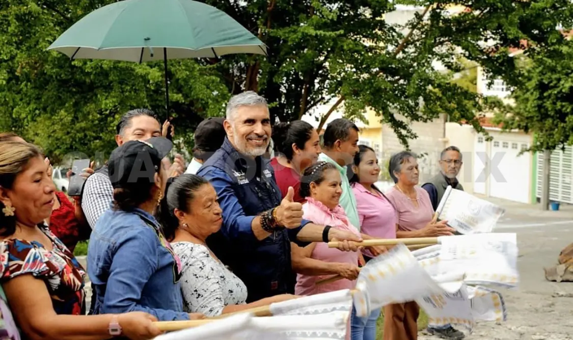 El alcalde de Tuxtla destacó la importancia de atender esta vialidad. Cortesía