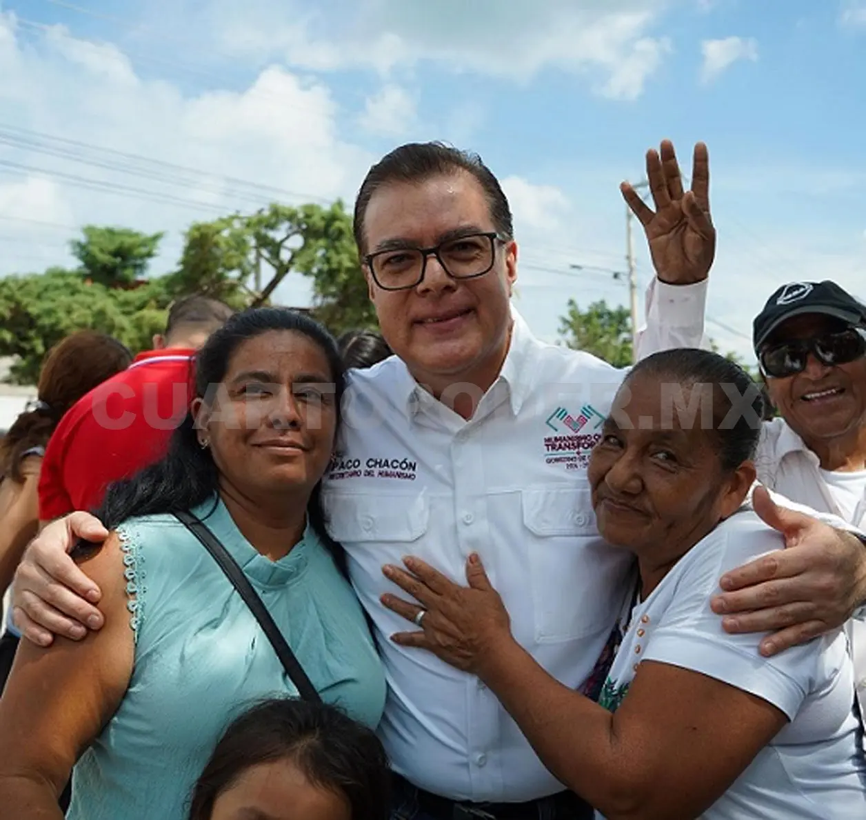 El secretario del Humanismo recordó que el objetivo es garantizar una alimentación digna en las colonias. CP
