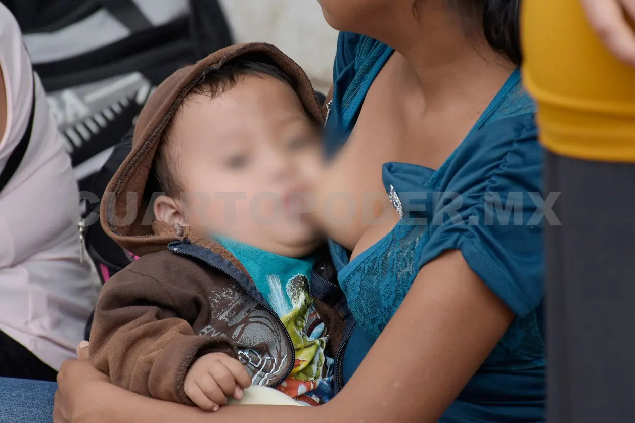 Desde el Foro Nacional organizaciones como Pacto por la primera infancia promueven la lactancia. Guillermo Ramos / CP