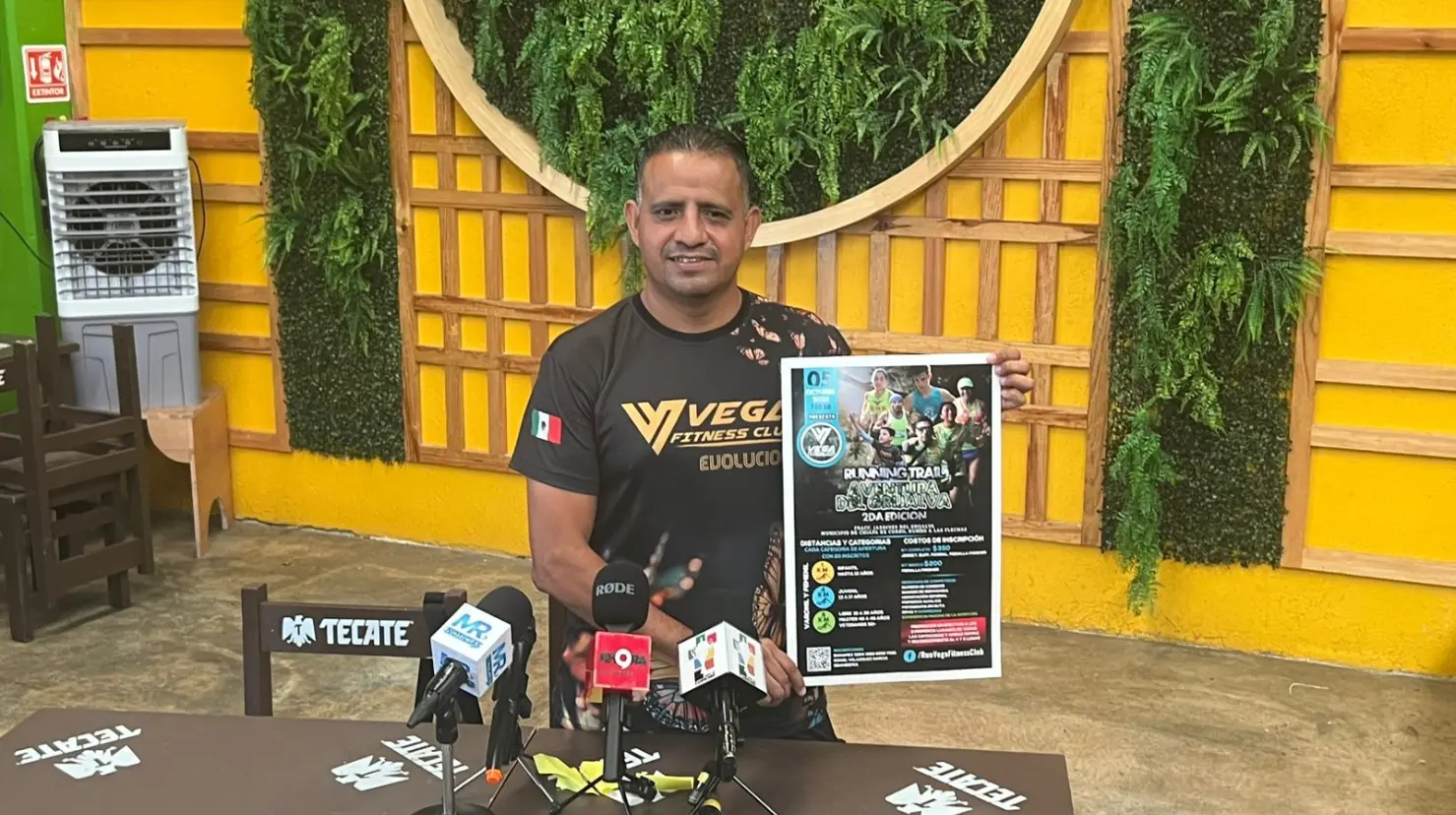 Se llevó a cabo la presentación oficial del Running Trail Aventura Grijalva. Alan Pola/CP