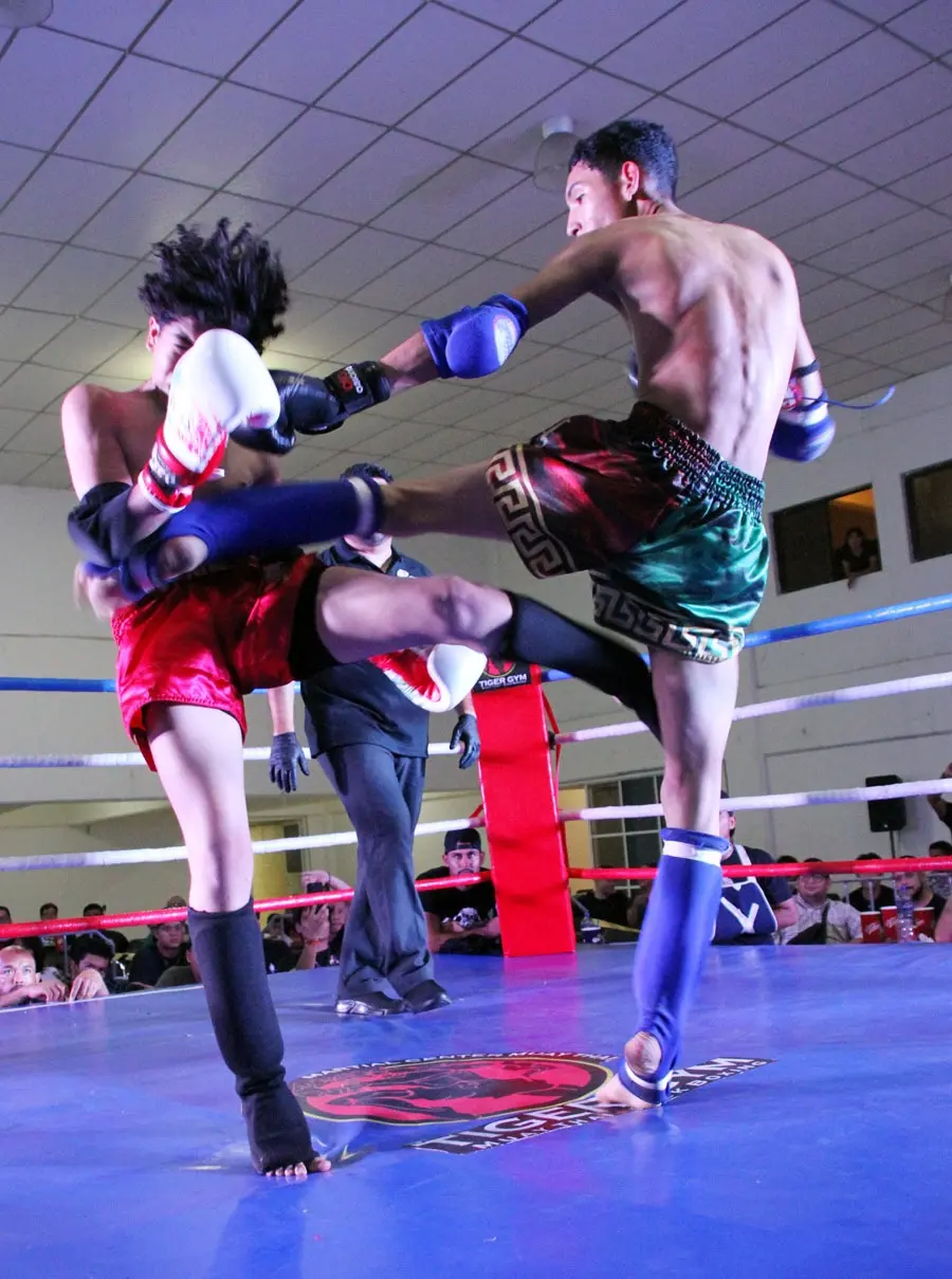 Tiger Gym dominó el primer torneo Leyendas del Ring League de Muay Thai ganando dos cinturones. Cortesía