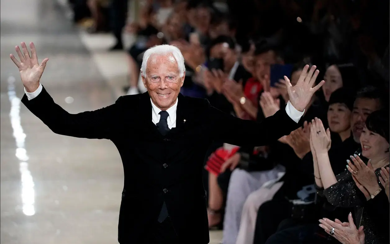 Adiós al diseñador Giorgio Armani