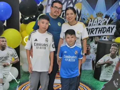 Una fiesta muy futbolera
