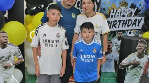 Una fiesta muy futbolera