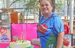 Zoraida festejó con carrera deportiva