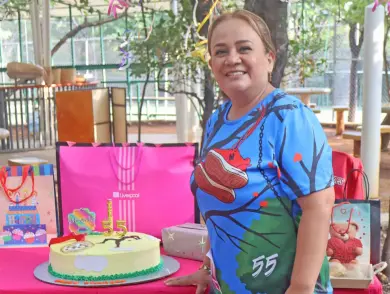 Zoraida festejó con carrera deportiva