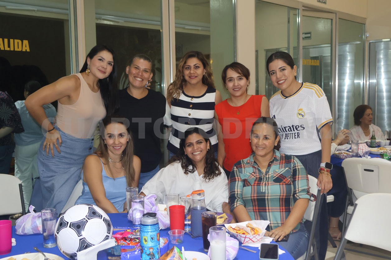 Una fiesta muy futbolera