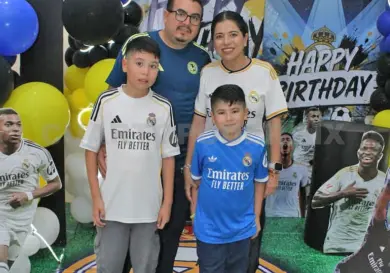 Una fiesta muy futbolera