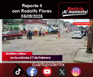 REPORTE4 | 05 09 2025 con Rodolfo Flores