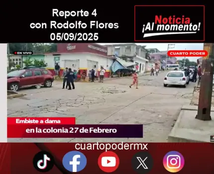 REPORTE4 | 05 09 2025 con Rodolfo Flores