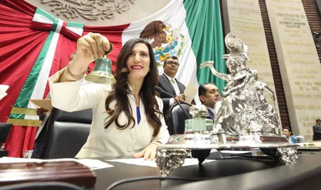 Kenia López Rabadán. Cortesía