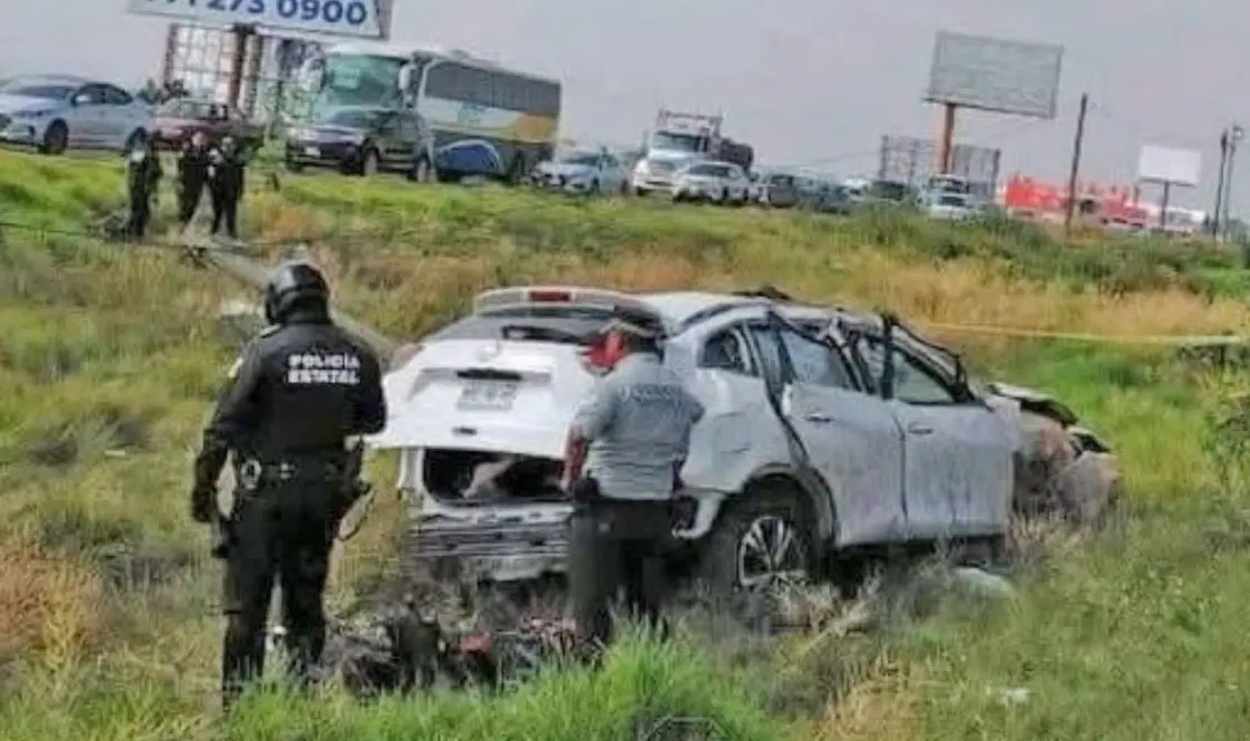 En el percance, uno de los elementos perdió la vida y dos más resultaron lesionados. Cortesía