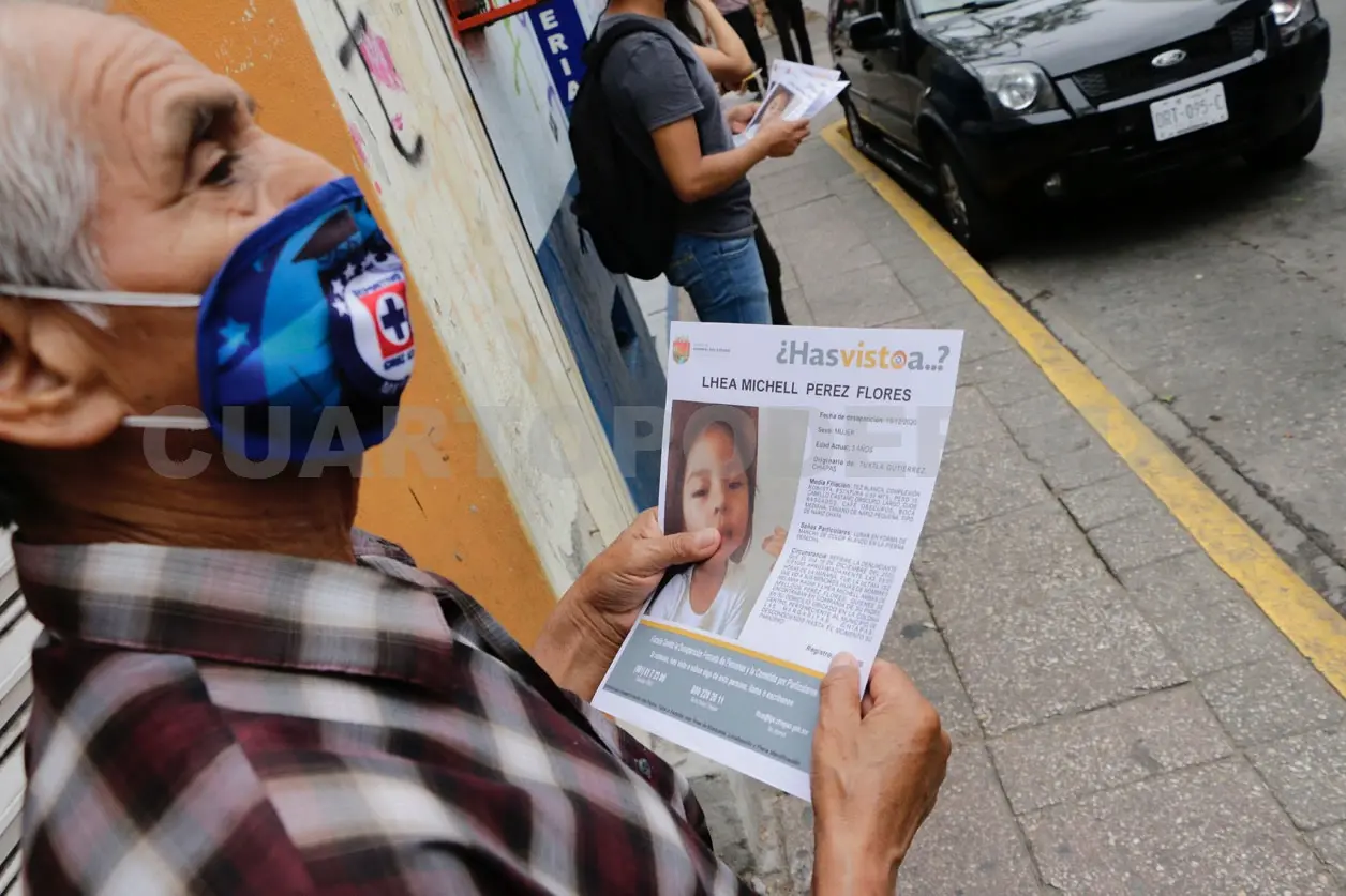 Ante una situación similar se debe acudir con una fotografía del menor desaparecido. Diego Pérez / CP