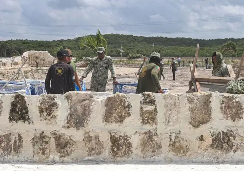 Reubican 12 monumentos arqueológicos