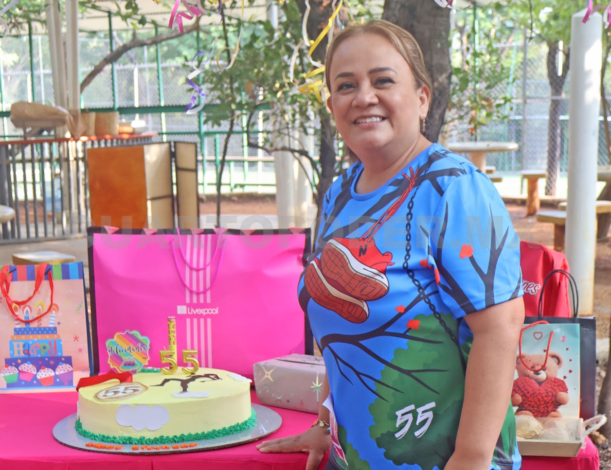 Zoraida festejó con carrera deportiva