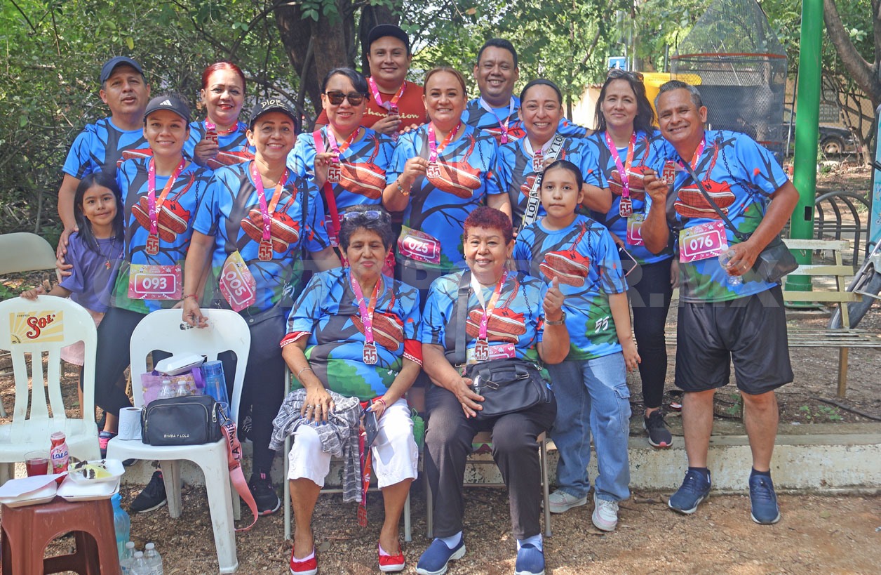Zoraida festejó con carrera deportiva