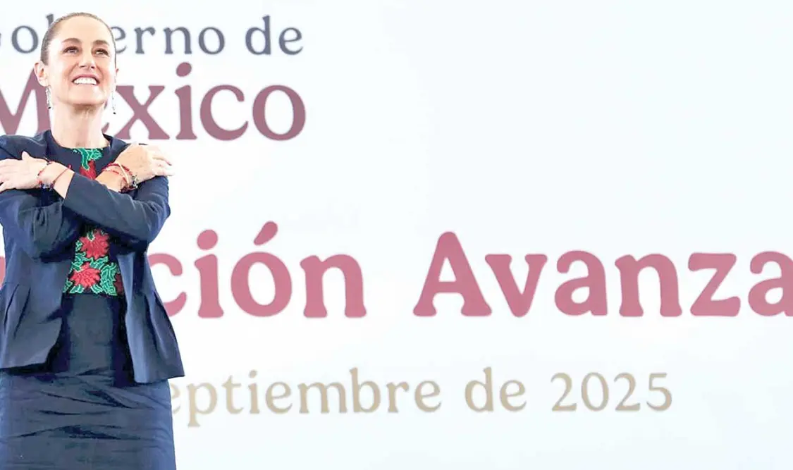 Esta es la cuarta visita de la presidenta de México a la entidad. Cortesía