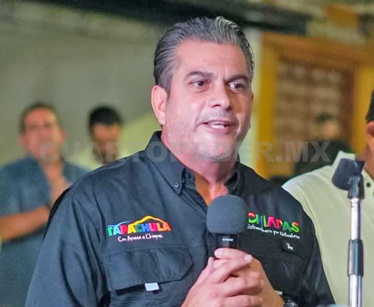 En Tapachula no hay espacio para la impunidad, por lo que quien falte a la legalidad deberá responder ante la justicia: Yamil Melgar. Cortesía