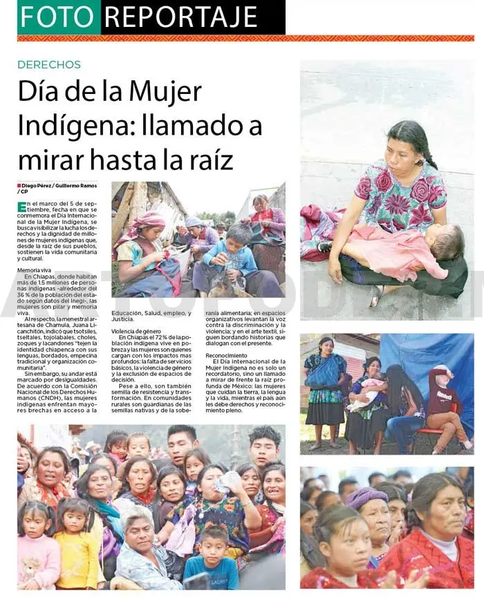 Día de la Mujer Indígena: llamado a mirar hasta la raíz