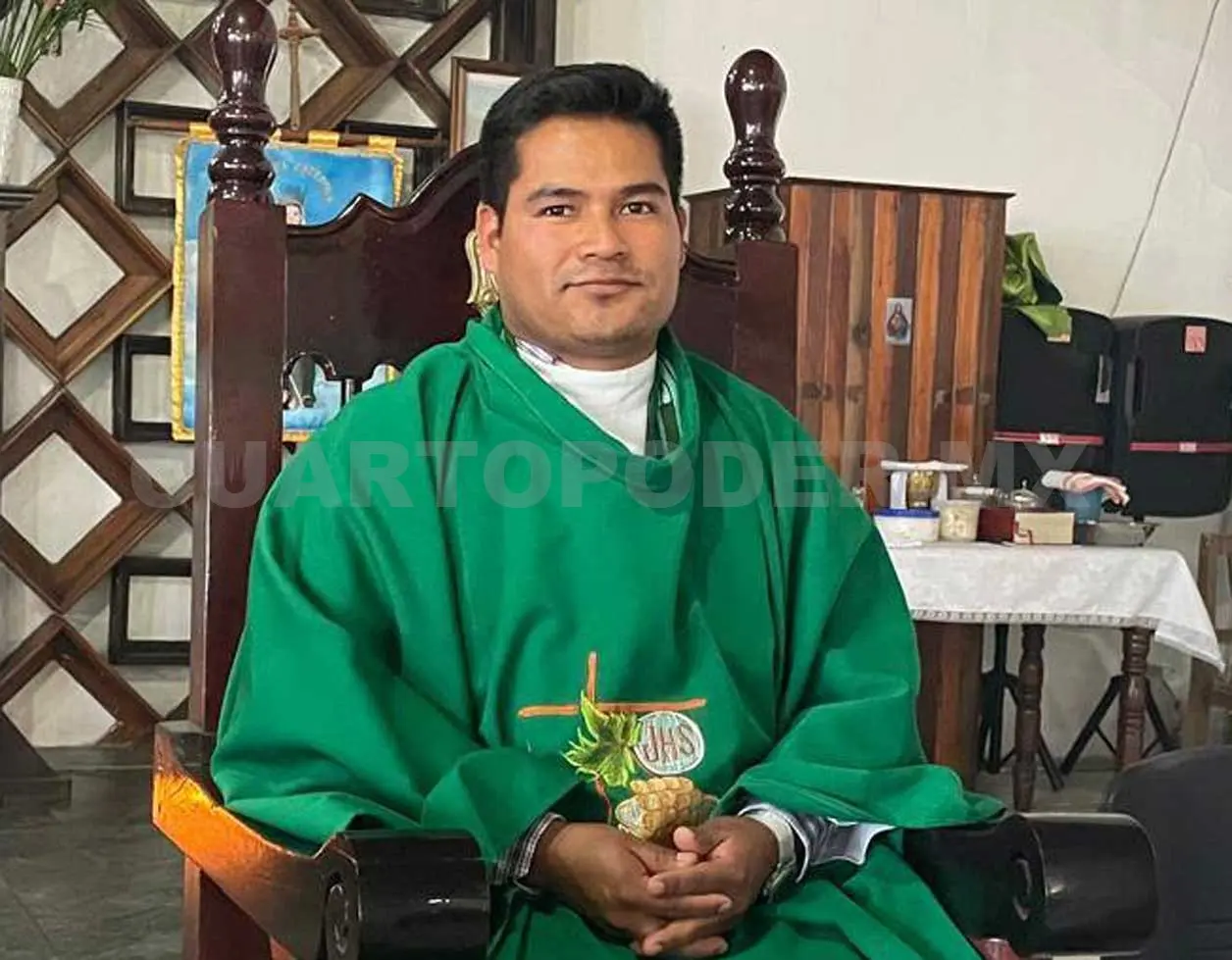 El sacerdote Juan Hernández Díaz pertenece a la etnia tsotsil. Elio Henríquez / CP