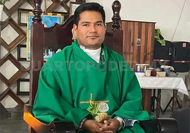 Toma posesión nuevo párroco en Pantelhó