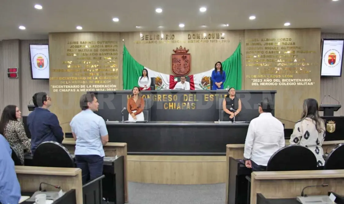 El Congreso trabaja arduamente en beneficio de Chiapas. CP