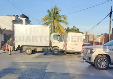 Lo colisionan al incorporarse al periférico