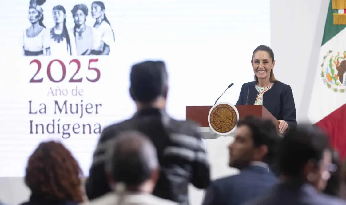 La presidenta afirmó que su gobierno llevará las investigaciones contra el huachicol fiscal. Cortesía