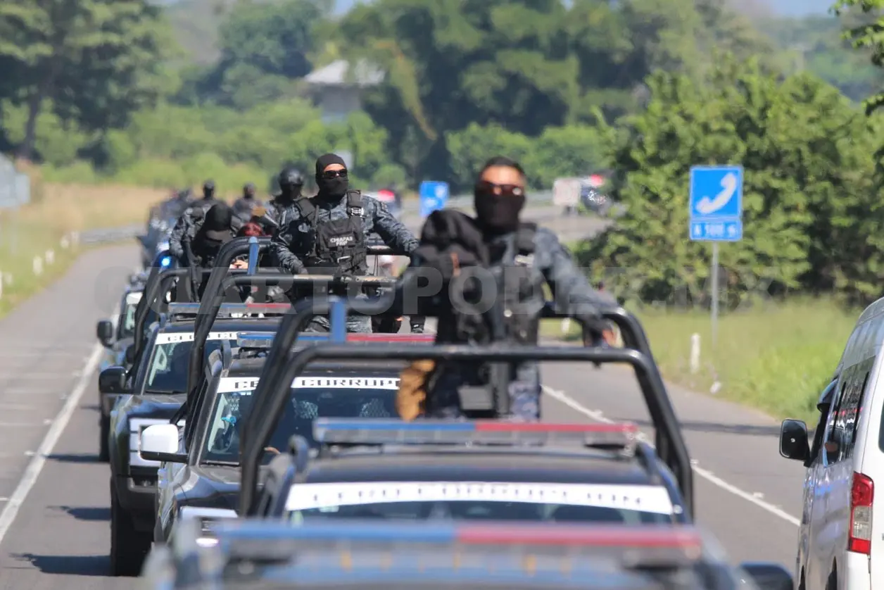 Los pakales han puesto orden y resguardan la seguridad de Chiapas. CP