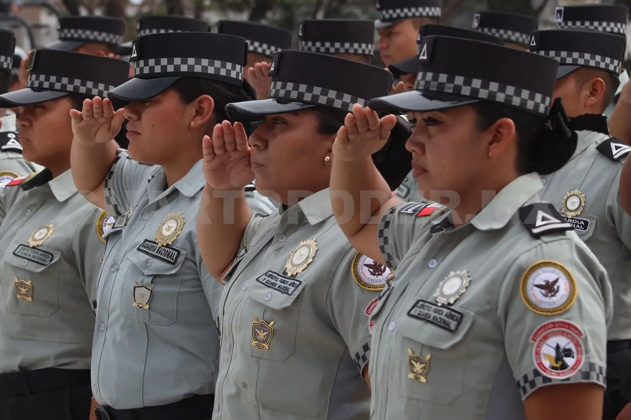 Quienes se integren a la Guardia Nacional contarán con estabilidad laboral, sueldo digno y desarrollo profesional. Cortesía