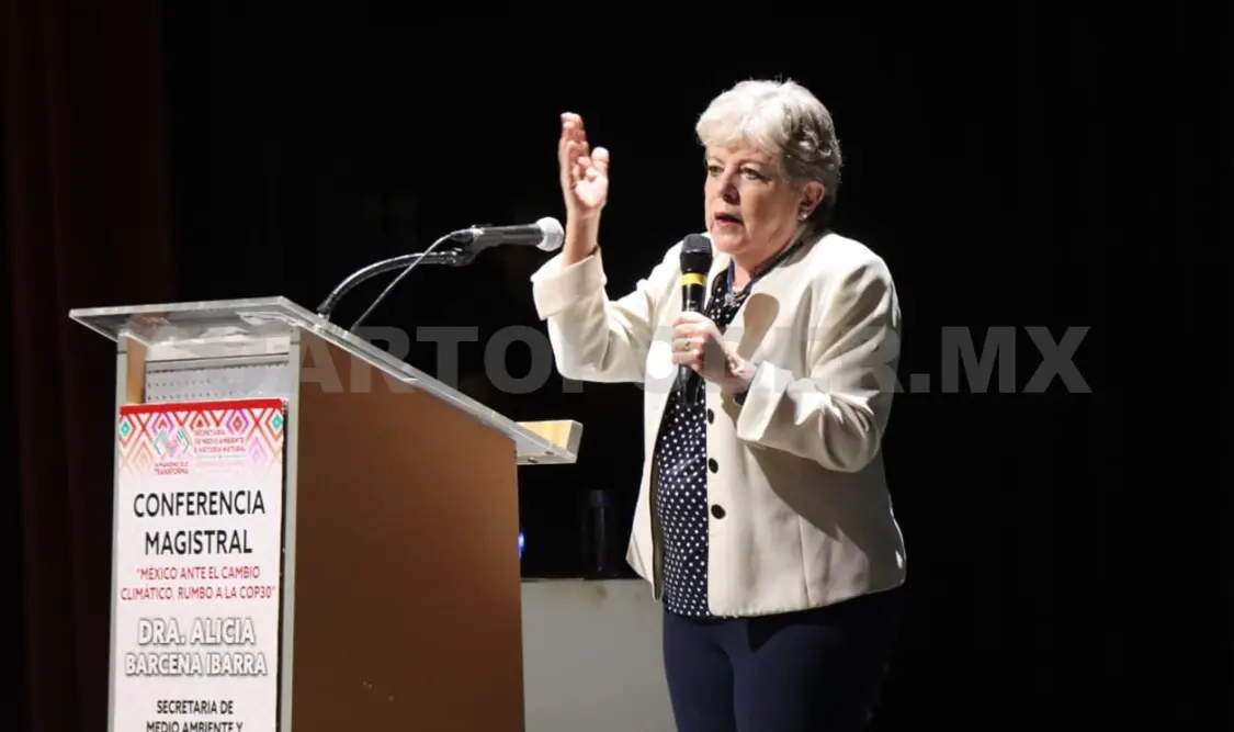 La ponente Alicia Bárcena habló sobre algunas de las consecuencias sobre el cambio climático. Diego Pérez / CP