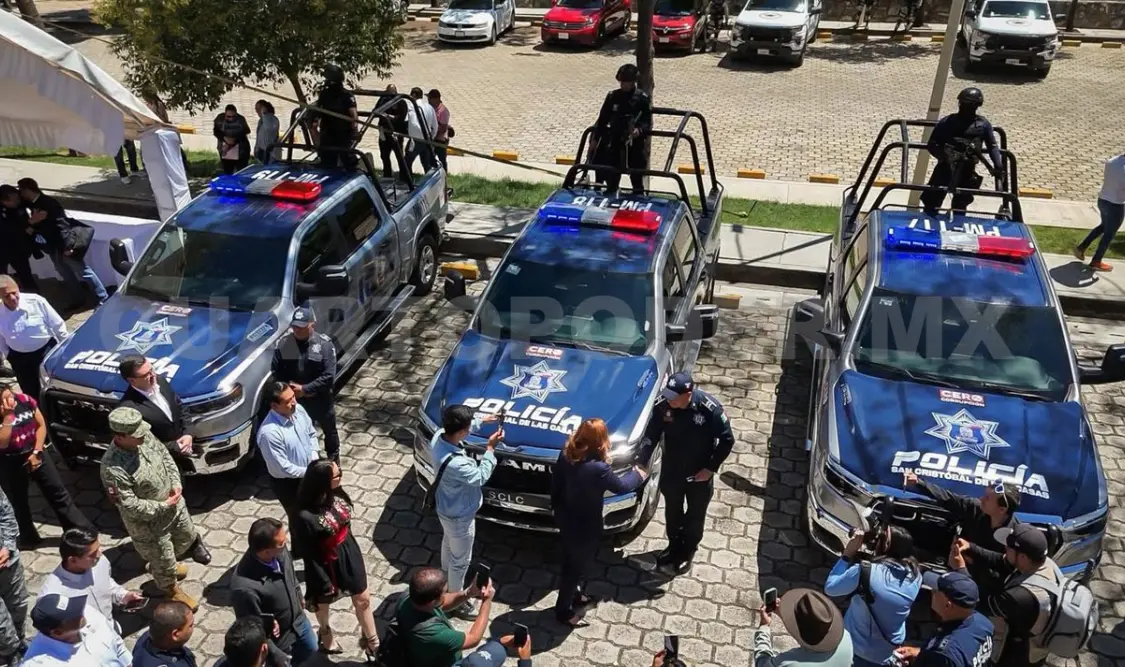 Reconocieron el esfuerzo por mejorar la condiciones de seguridad de los elementos. Manuel Martínez / CP