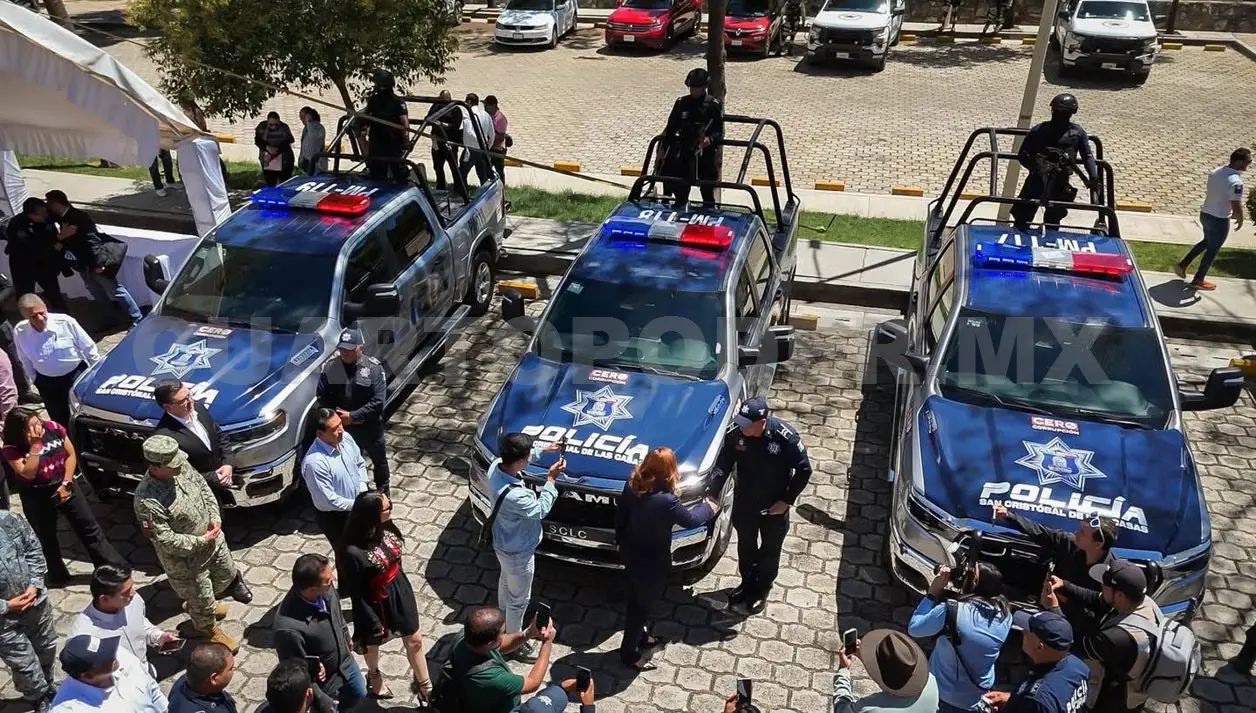 Reconocieron el esfuerzo por mejorar la condiciones de seguridad de los elementos. Manuel Martínez / CP