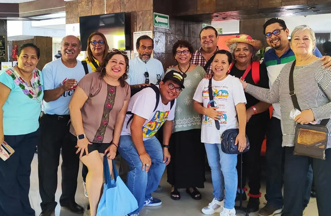 Chiapanecos acudieron al Segundo Encuentro Interestatal Zona Sur del Programa Nacional Salas de Lectura. Cortesía