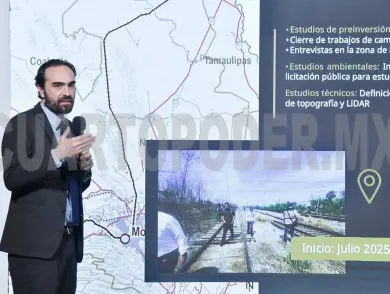 Avanza construcción del tren Saltillo–Nuevo Laredo