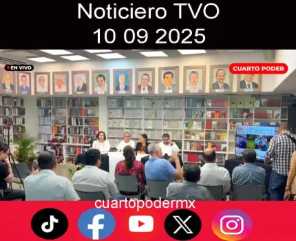 Noticiero TVO 10 09 2025. #TuDiarioVivir con Adolfo Abosaid