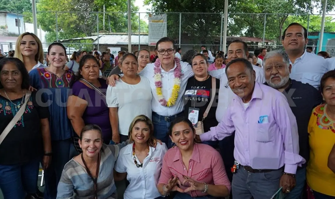 Francisco Chacón señaló que las Jornadas del Humanismo continuarán recorriendo más colonias de Tuxtla. CP