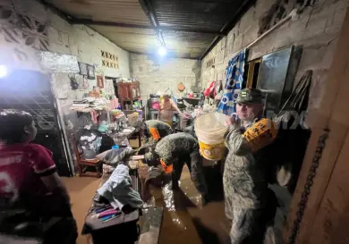 Despliegan operativos de atención por inundaciones