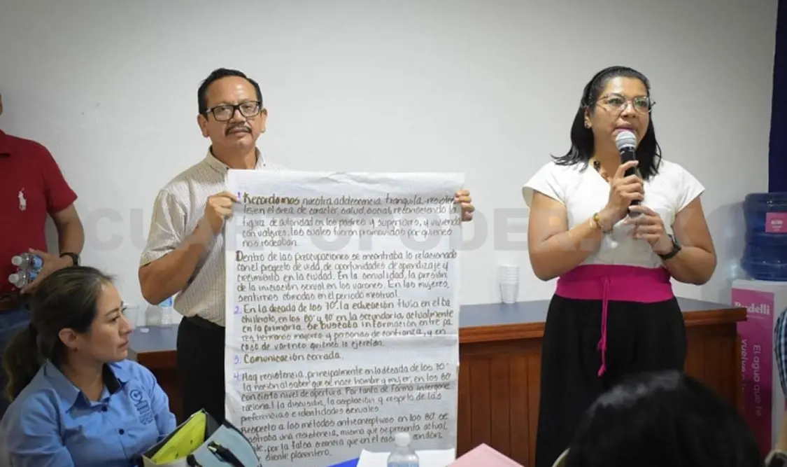 La ponente compartió estrategias para una intervención más efectiva en el acompañamiento de los jóvenes. CP