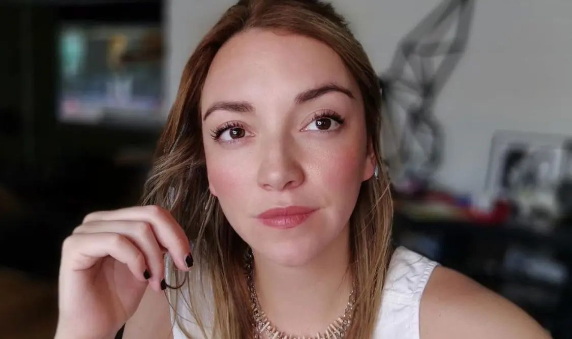 Regina Blandón, víctima de abuso