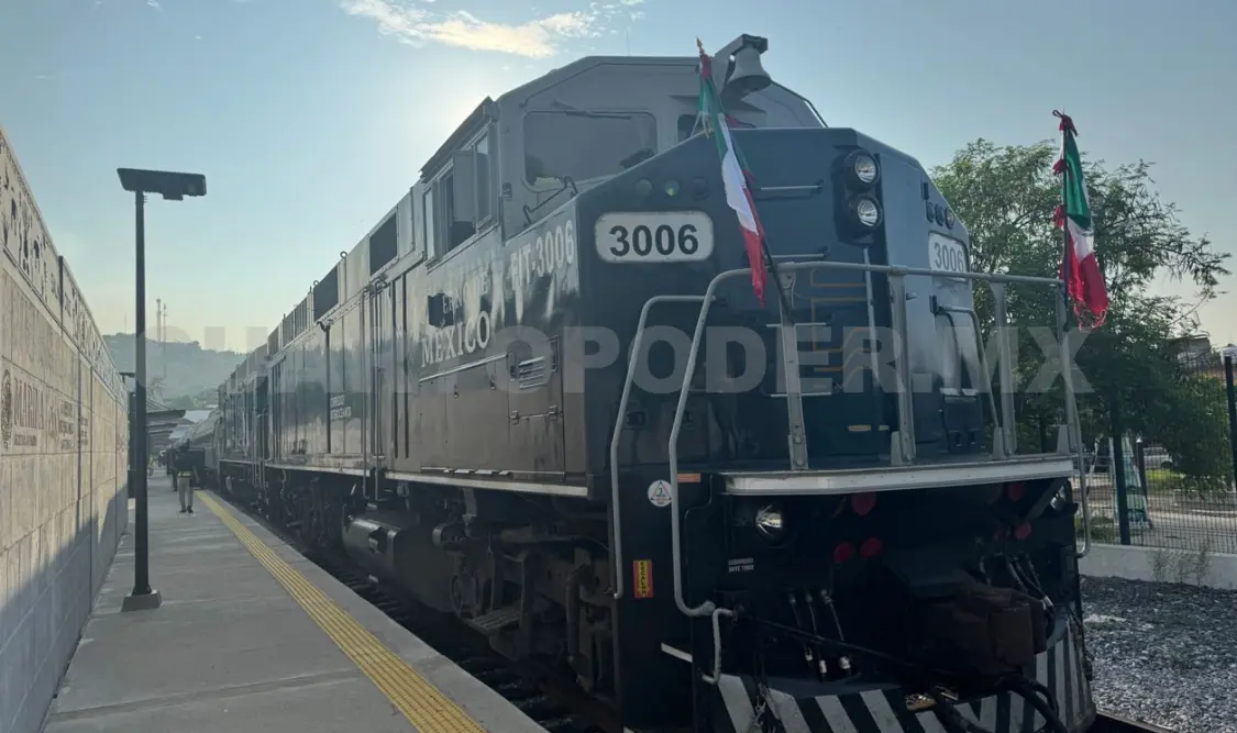 Estos trenes cuentan con tecnología diésel de alta velocidad y una capacidad operativa de 201 km/h. Cortesía