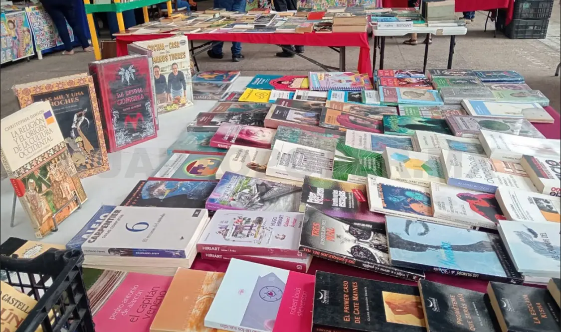 Además de las actividades, el público puede encontrar una gran variedad de libros. Darwin Mendoza/CP