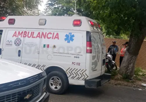 Acaba semiamputado de un pie tras accidente