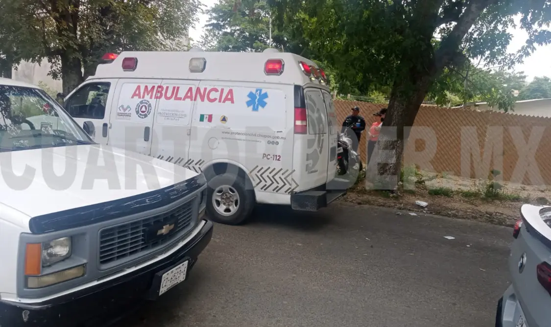 Acaba semiamputado de un pie tras accidente