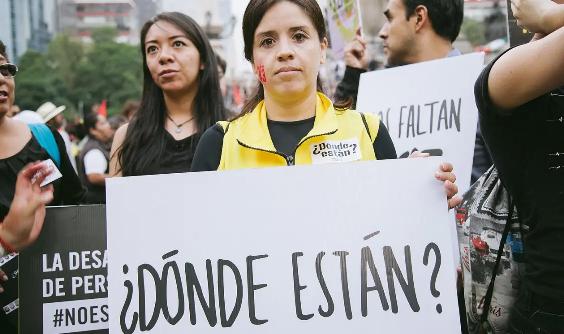 “En México hay más de 133 mil personas desaparecidas”, señala organización. Cortesía